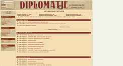 Desktop Screenshot of diplomatie-online.net