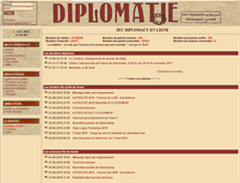 Tablet Screenshot of diplomatie-online.net